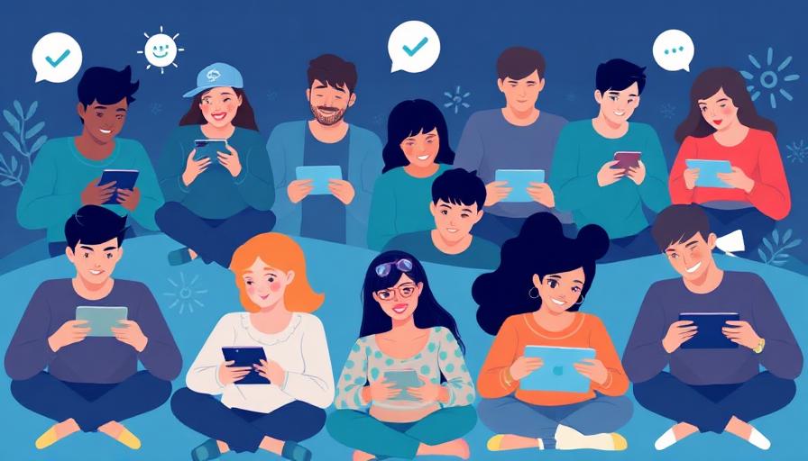 Players enjoying social casino games on various devices